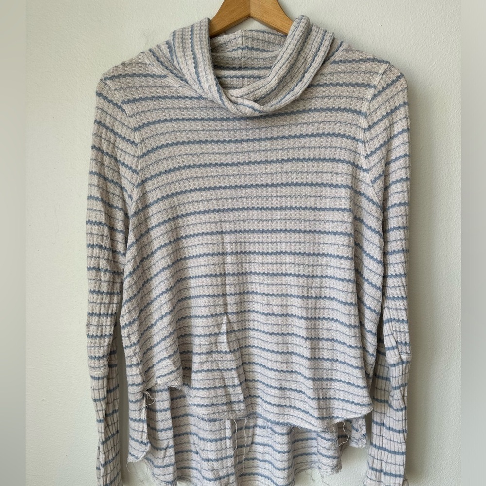 We The Free Drippy Thermal Striped Sweater - Picture 10 of 13